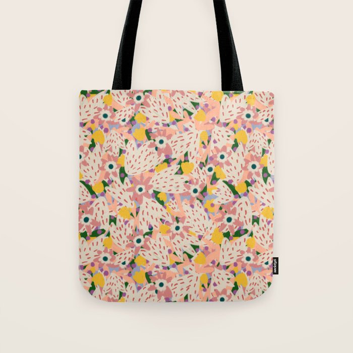 Floral Collage  Tote Bag Gallery Image 1