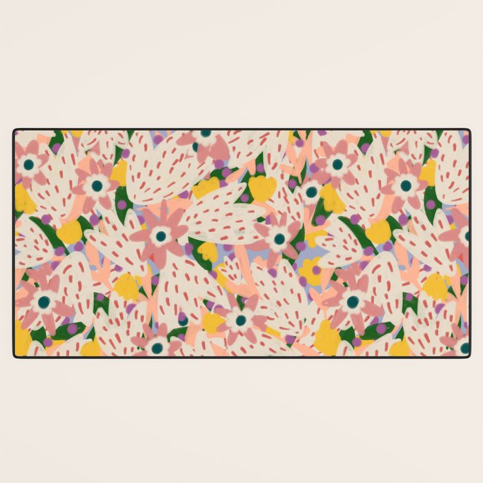 Floral Collage  Desk Mat Gallery Image 3