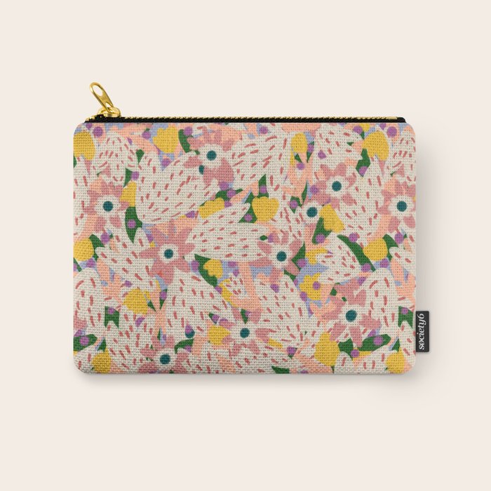 Floral Collage  Carry All Pouch Gallery Image 1
