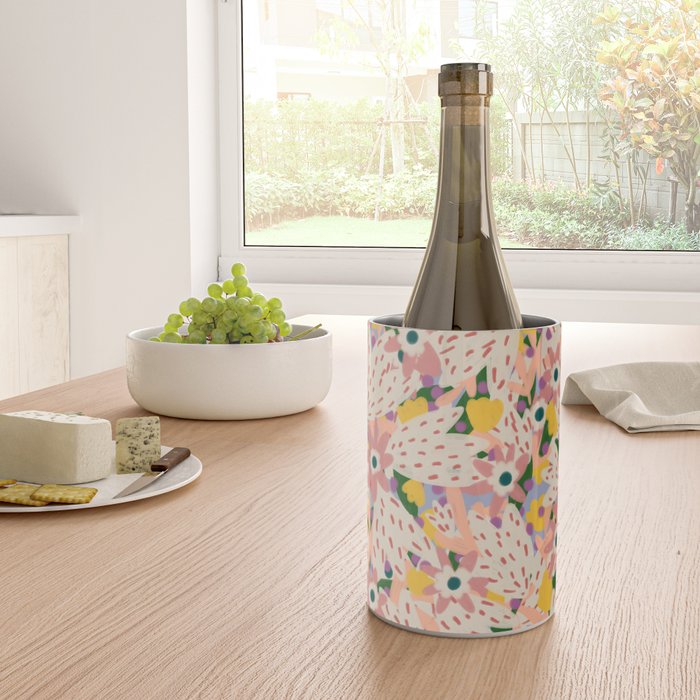 Floral Collage  Wine Chiller Gallery Image 4