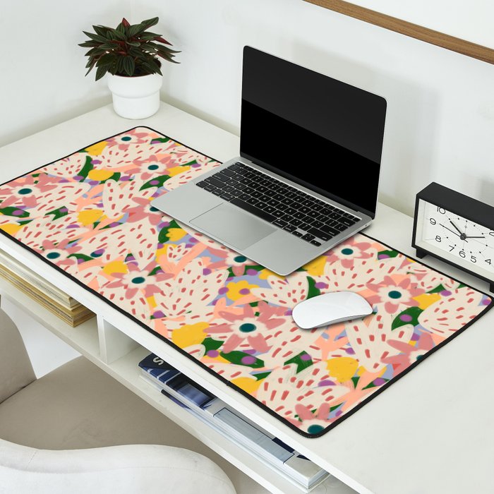 Floral Collage  Desk Mat Gallery Image 2