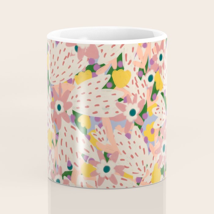 Floral Collage  Coffee Mug Gallery Image 4