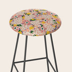 Floral Collage  Stool Gallery Image 2