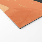 Minimal Abstract Art Deer Welcome Mat Gallery Image 2