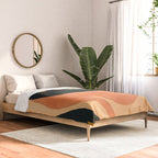 Minimal Abstract Art Deer Comforter Gallery Image 2