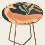 Minimal Abstract Art Deer Side Table Gallery Image 2
