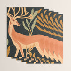 Minimal Abstract Art Deer Wrapping Paper Gallery Image 3