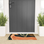 Minimal Abstract Art Deer Welcome Mat Gallery Image 3