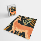 Minimal Abstract Art Deer Jigsaw Puzzle Gallery Image 2