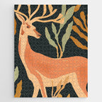 Minimal Abstract Art Deer Jigsaw Puzzle Gallery Image 1