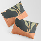 Minimal Abstract Art Deer Pillow Sham Gallery Image 3