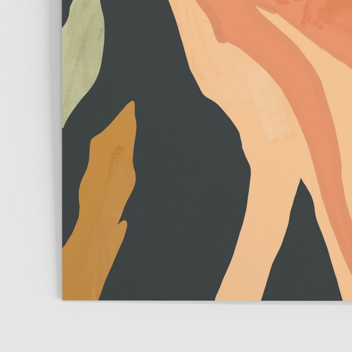 Minimal Abstract Art Deer Poster Gallery Image 3
