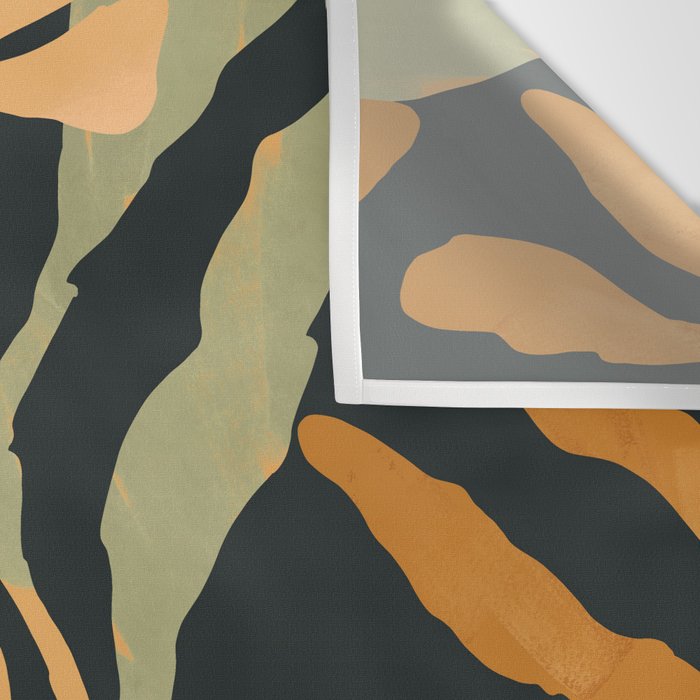 Minimal Abstract Art Deer Wall Tapestry Gallery Image 3