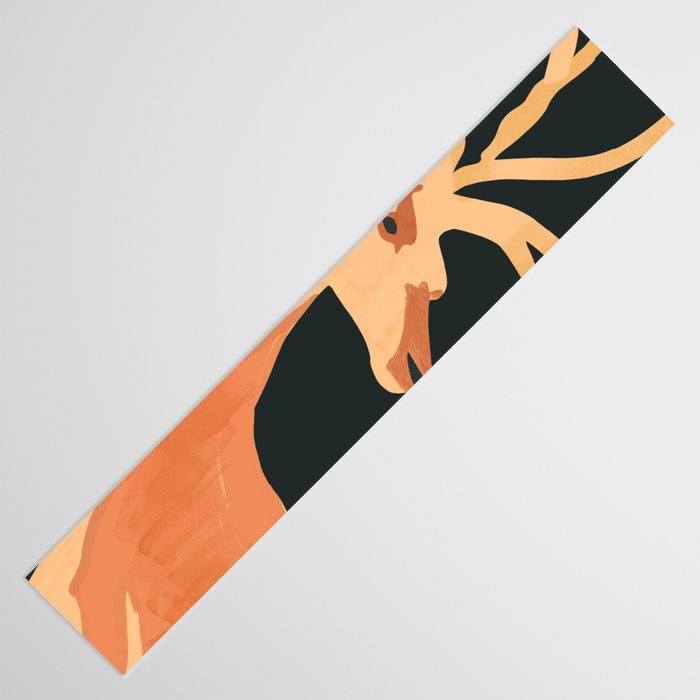 Minimal Abstract Art Deer Table Runner Gallery Image 3