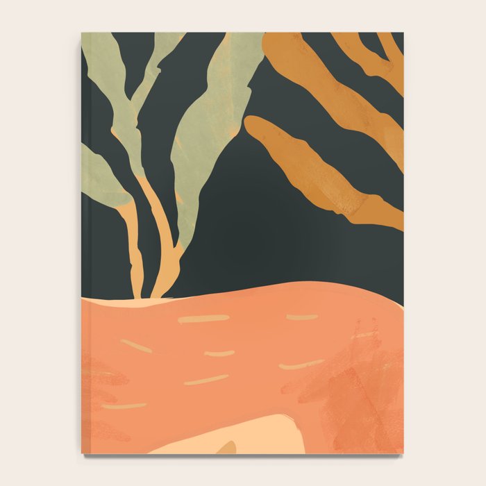 Minimal Abstract Art Deer Notebook Gallery Image 4