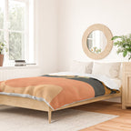 Minimal Abstract Art Deer Duvet Cover Gallery Image 2