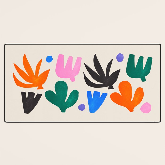 Paper Garden: Matisse Cutouts 01 Desk Mat Gallery Image 3