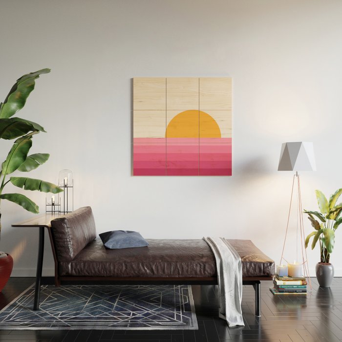 Sunseeker 15 Landscape Wood Wall Art Gallery Image 2