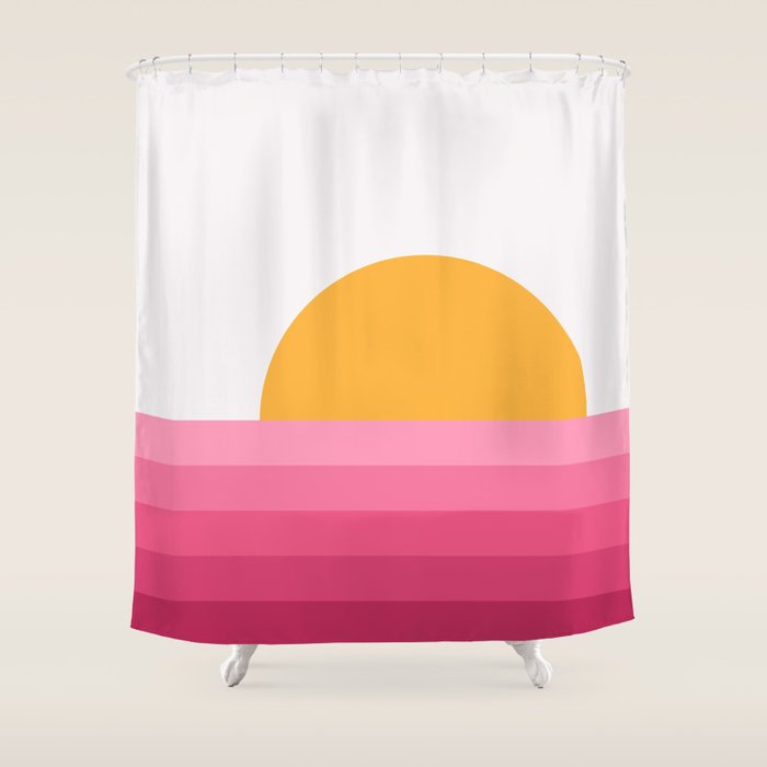 Sunseeker 15 Landscape Shower Curtain Gallery Image 1