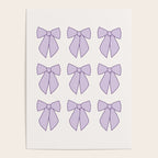 Lavender Bows Coquette Poster Gallery Image 4