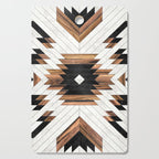 Urban Tribal Pattern No.5 - Aztec - Concrete and Wood Cutting Board Gallery Image 1