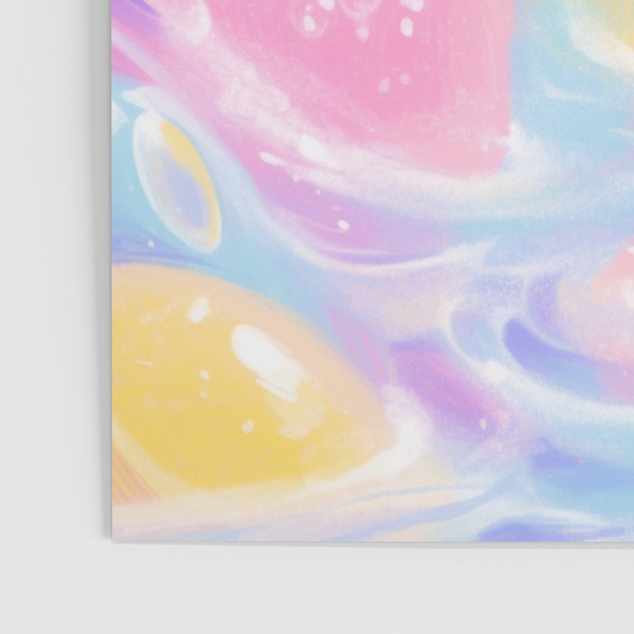 Pastel Cosmic Jelly Landscape Poster Gallery Image 3
