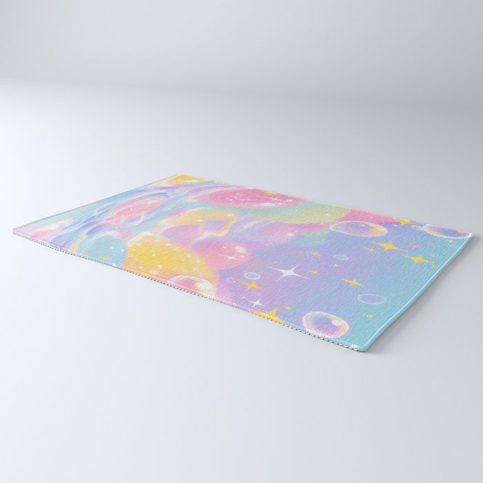 Pastel Cosmic Jelly Landscape Rug Gallery Image 3