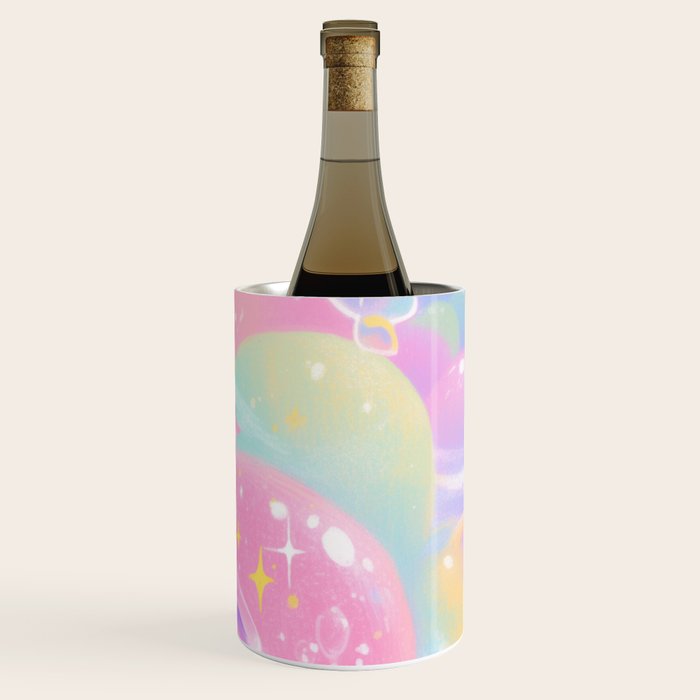 Pastel Cosmic Jelly Landscape Wine Chiller Gallery Image 2