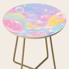 Pastel Cosmic Jelly Landscape Side Table Gallery Image 2