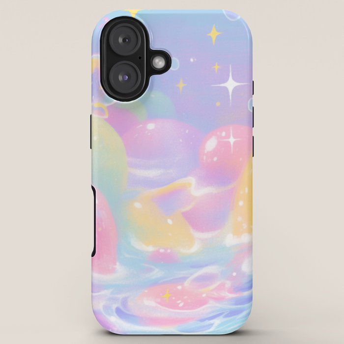 Pastel Cosmic Jelly Landscape iPhone Case Gallery Image 5