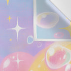 Pastel Cosmic Jelly Landscape Wall Tapestry Gallery Image 3