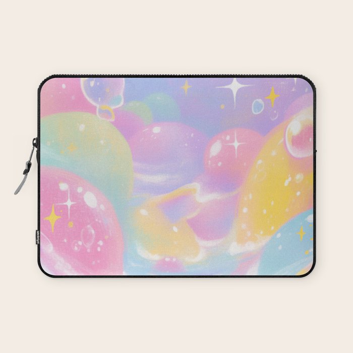 Pastel Cosmic Jelly Landscape Laptop Sleeve Gallery Image 1