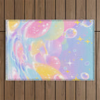 Pastel Cosmic Jelly Landscape Outdoor Rug Gallery Image 1