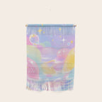 Pastel Cosmic Jelly Landscape Wall Hanging Gallery Image 1