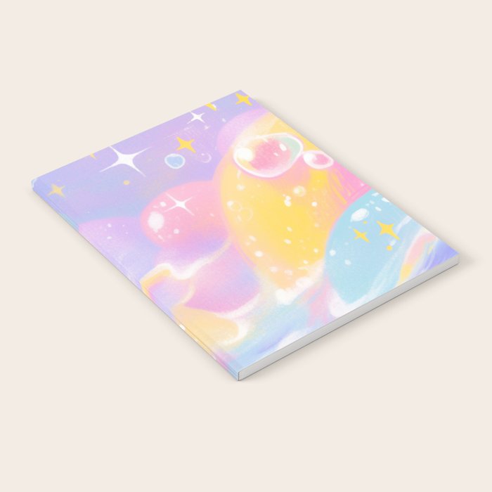 Pastel Cosmic Jelly Landscape Notebook Gallery Image 2