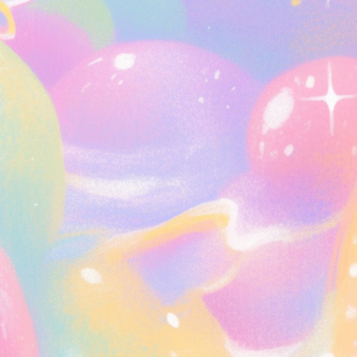 Pastel Cosmic Jelly Landscape Coffee Mug Gallery Image 2