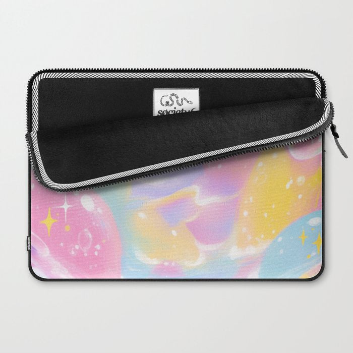 Pastel Cosmic Jelly Landscape Laptop Sleeve Gallery Image 2