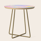 Pastel Cosmic Jelly Landscape Side Table Gallery Image 1