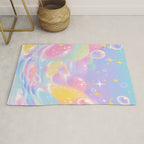 Pastel Cosmic Jelly Landscape Rug Gallery Image 1