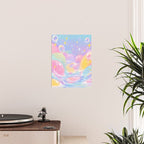 Pastel Cosmic Jelly Landscape Poster Gallery Image 2