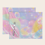 Pastel Cosmic Jelly Landscape Placemat Gallery Image 1