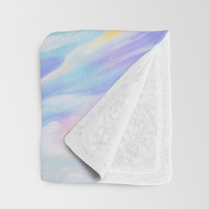 Pastel Cosmic Jelly Landscape Throw Blanket Gallery Image 3