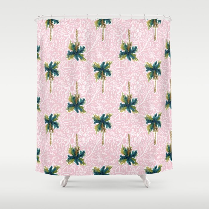 Island Dreams Shower Curtain Gallery Image 1