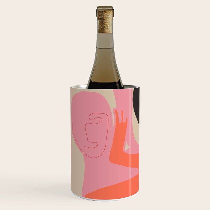 Abstract Art Figure 8 Wine Chiller Gallery Image 2