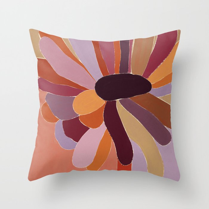 Bloom #1 Throw Pillow Gallery Image 6
