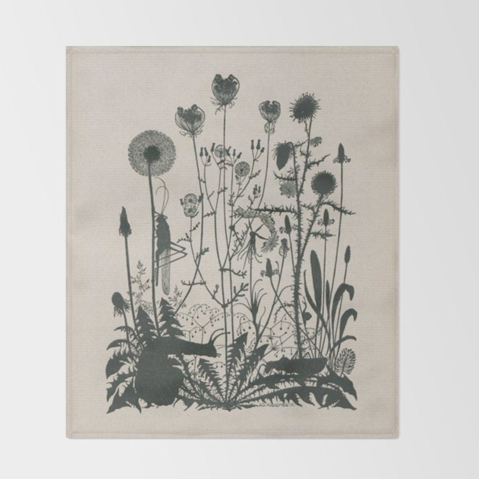 Nouveau Nature Throw Blanket Gallery Image 2