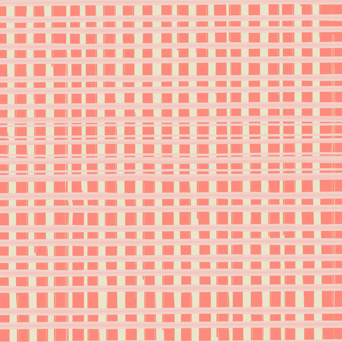 Abstract Stripes in Coral Coffee Mug Gallery Image 2