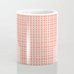 Abstract Stripes in Coral Coffee Mug Gallery Image 4