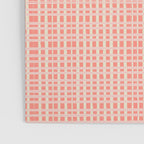 Abstract Stripes in Coral Poster Gallery Image 3