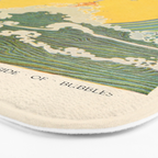 "And Pipe the Little Songs that Are Inside of Bubbles " by Dugald Stewart Walker, 1920 Bath Mat Gallery Image 3